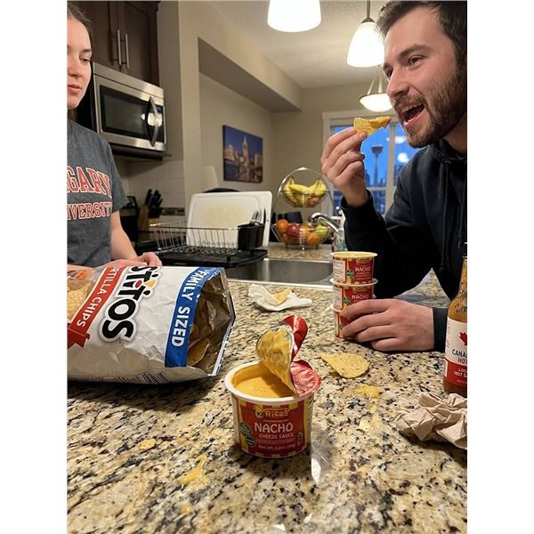Ricos Nacho Cheese Sauce 12 Packs (4x99g Each)
