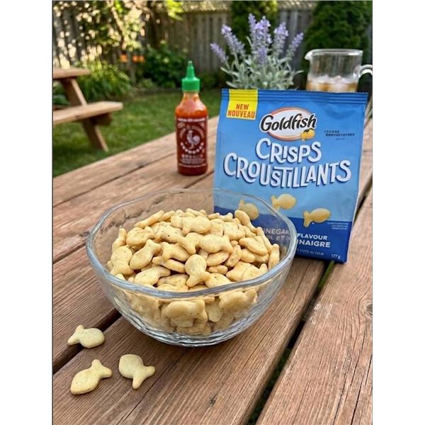 Goldfish Crisps Salt & Vinegar 14 x 177g