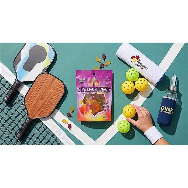 Huer Pickleball Club Gummies 120g Bag