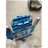 Image 2 : Tommy Bahama Striped Folding Beach Chair
