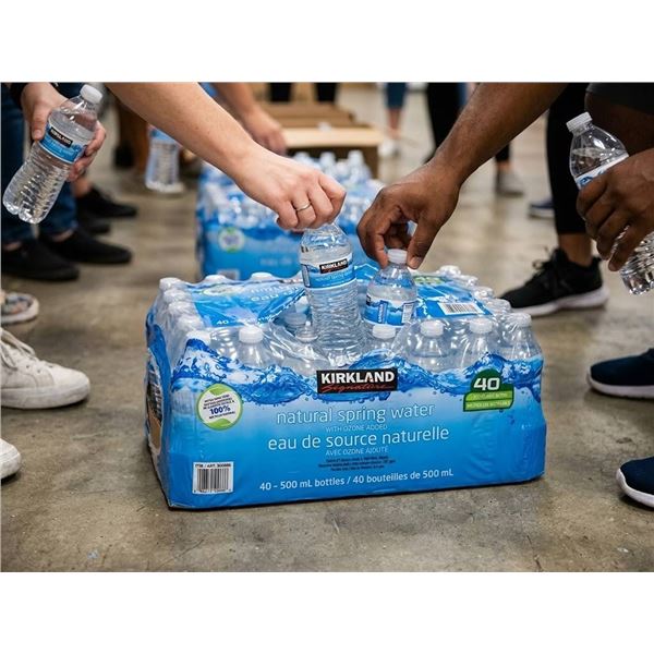 Kirkland Signature Natural Spring Water 40-Pack