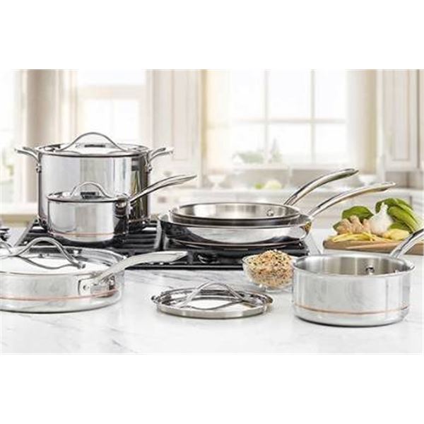 Kirkland 5-Ply Stainless Steel 10-Piece Cookware Set