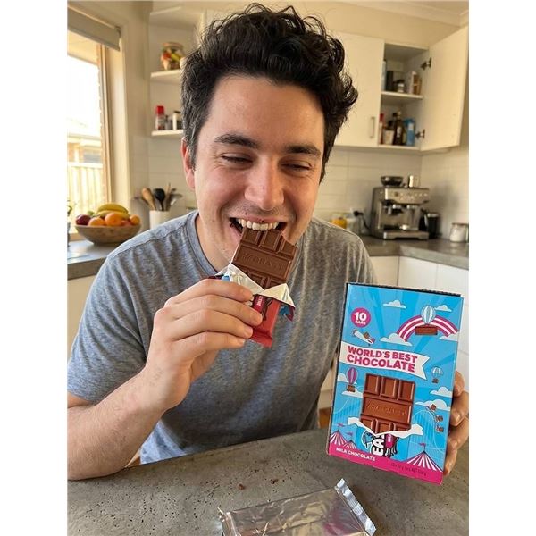 MrBeast Milk Chocolate Bars 10-Pack 600g
