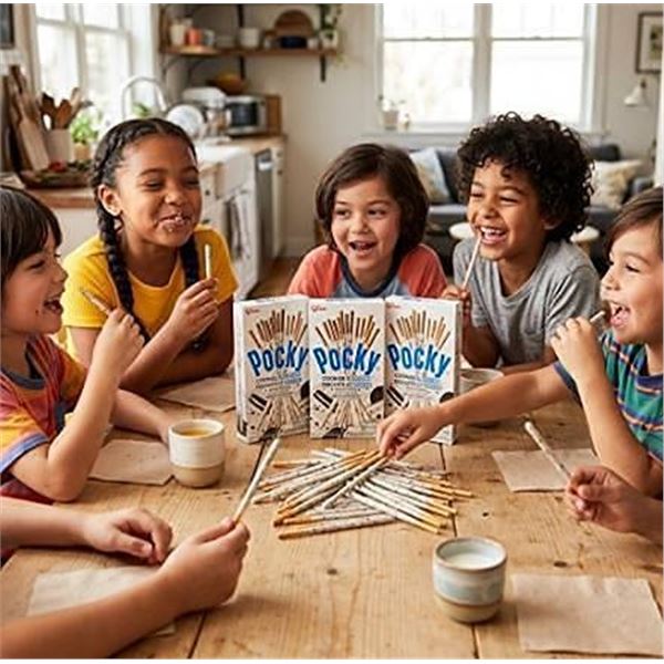 Pocky Cookies & Cream Biscuit Sticks 2 Packs