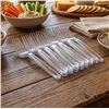 Image 1 : PRESTEE 300 Clear Plastic Forks, Perch Brand