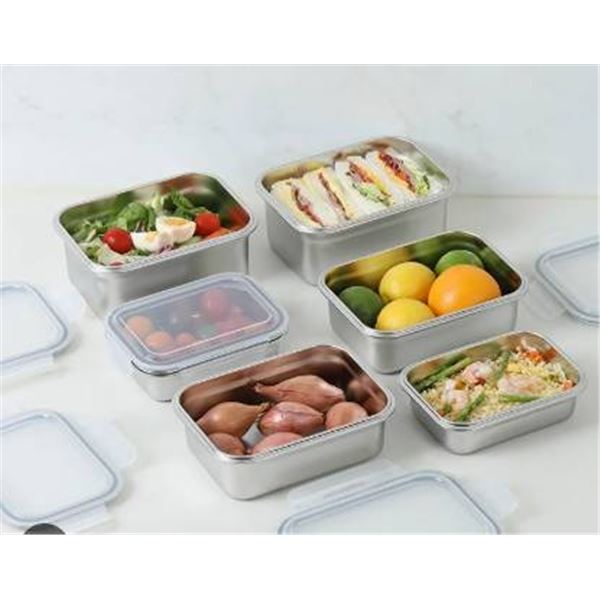Neoflam 12 Piece Stainless Steel Storage Set