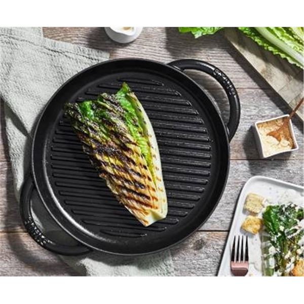 Staub 30 cm Enameled Cast Iron Grill Pan