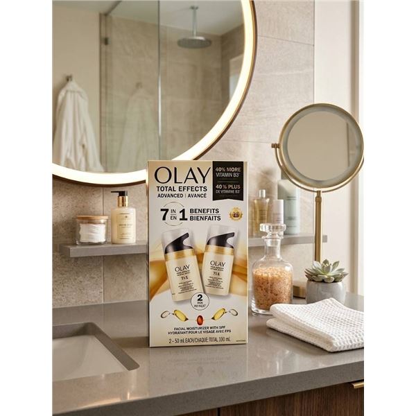Olay Total Effects 7 in 1 Facial Moisturizer 2 Pack