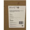 Image 3 : Rivet Mid-Century Ceramic Planter with Iron Stand