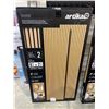 Image 2 : Artika Sonofold Decorative Slatted Panels 2 Pack