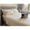 Image 1 : COMFY Bamboo World 4-Piece Queen Sheet Set, Cream