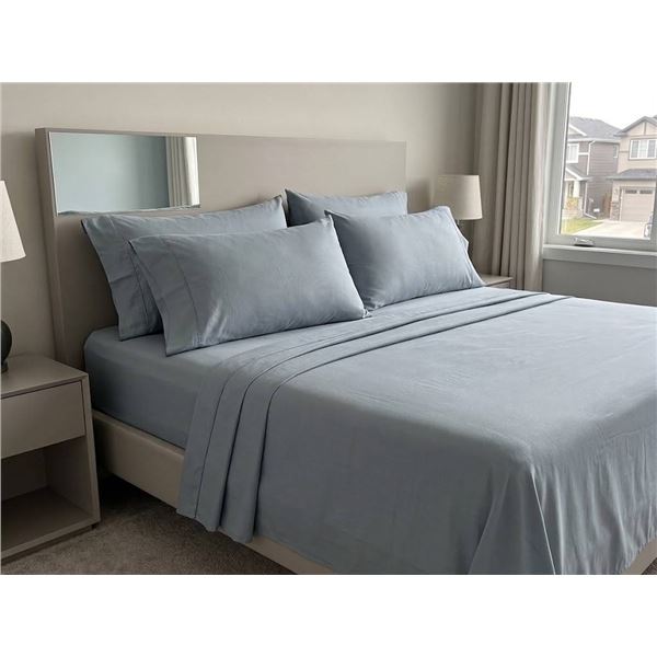 COMFY Bamboo World 4-Piece King Sheet Set