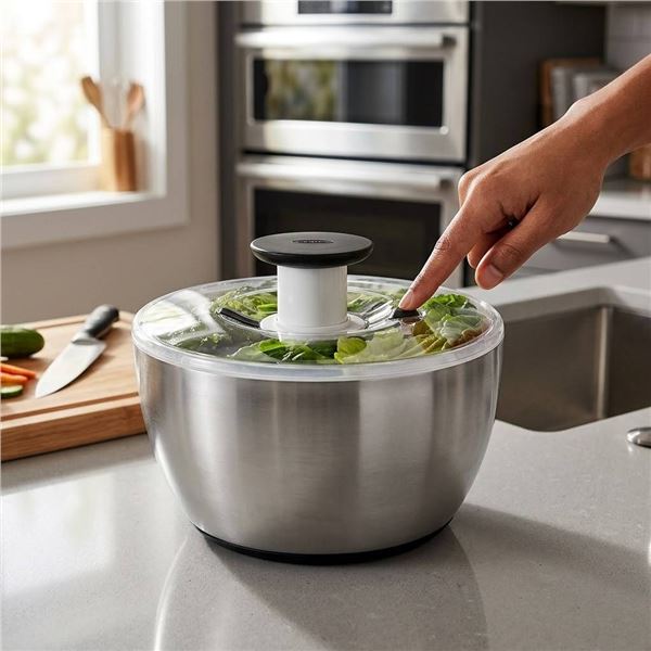 Stainless Steel Salad Spinner