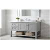 Image 1 : Co-op Gold 42" Daisy Vanity Grey