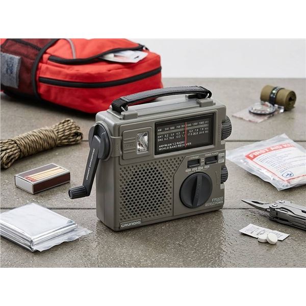 Grundig FR200 AM/FM/SW Emergency Radio