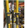 Image 3 : Three 79-Inch Survey Poles with Grip Handles