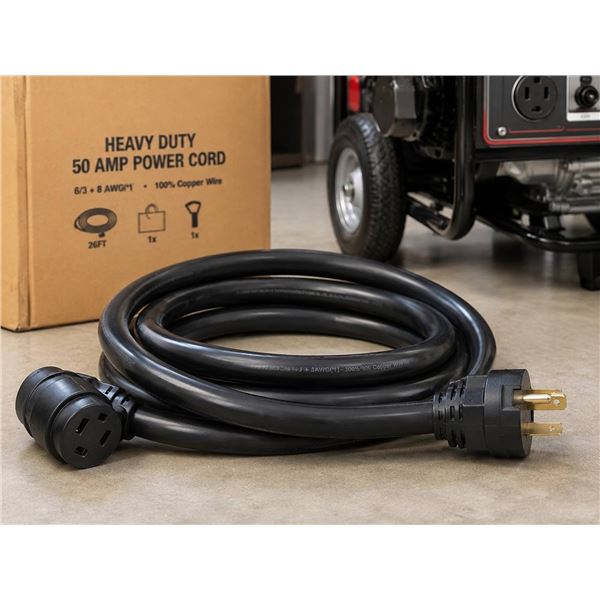 Depow Heavy Duty 50 Amp Power Cord