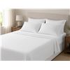 Image 1 : GlucksteinHome Queen Sheet Set White
