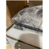 Image 3 : Modern 6-Light Chandelier Fixture, Black