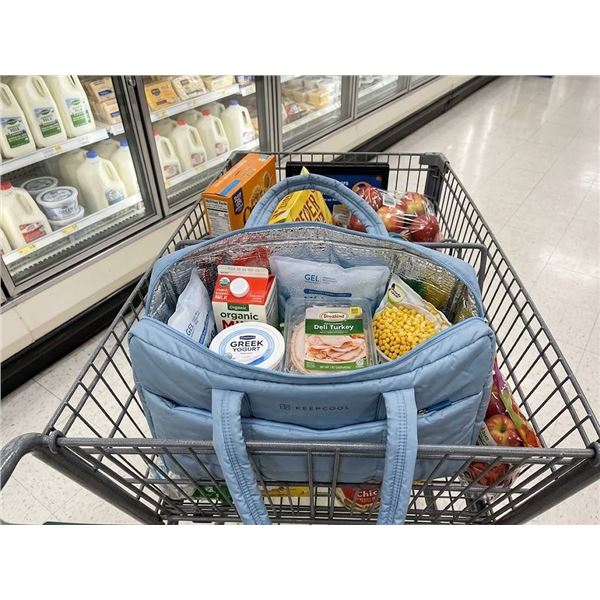 KEEPCOOL Shopping Cooler Bag, Blue