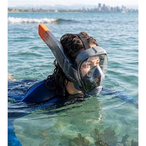 Oceanic Full Face Snorkel Mask, Size L-G