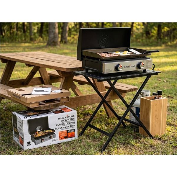 Blackstone 22" Tabletop Griddle with Hood