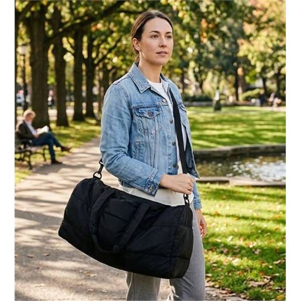 MYTAGALONGS Black Duffle Bag