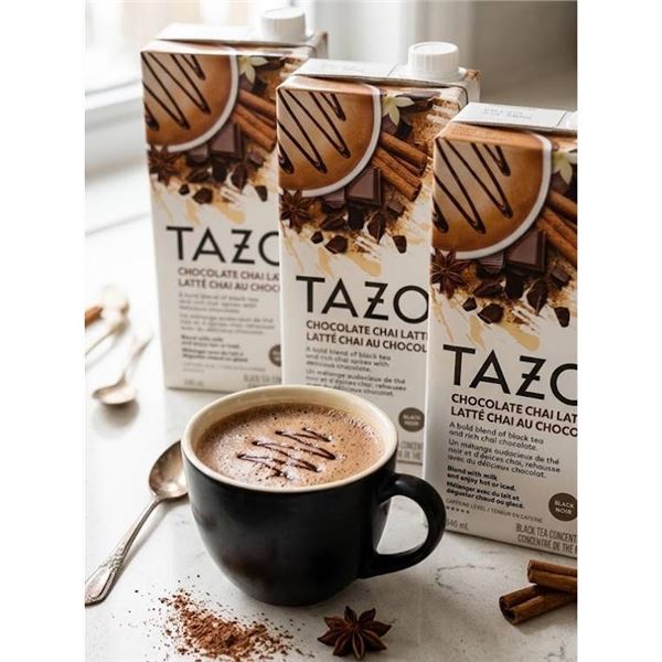 Tazo Chocolate Chai Latte Concentrate 3 x 946mL