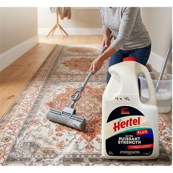 Hertel Plus Ultra Strength Cleaner 4x4L