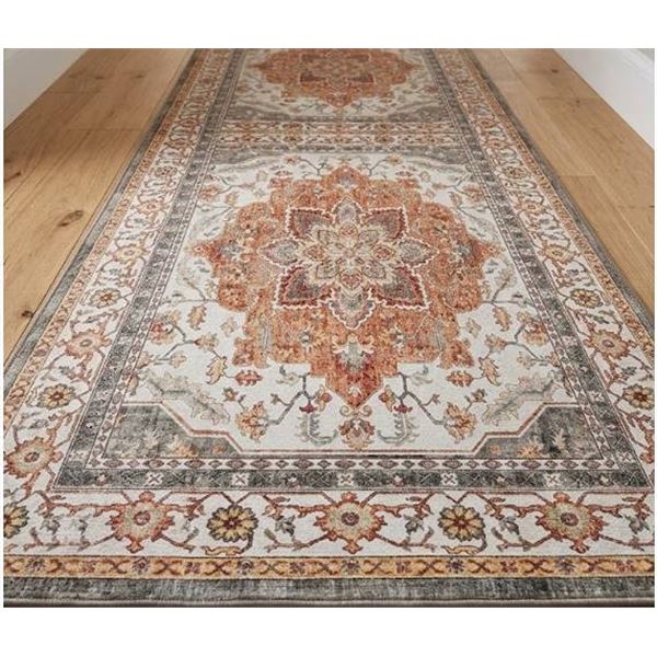 ANTI-FATIGUE Patterned Area Rug, Multicolor