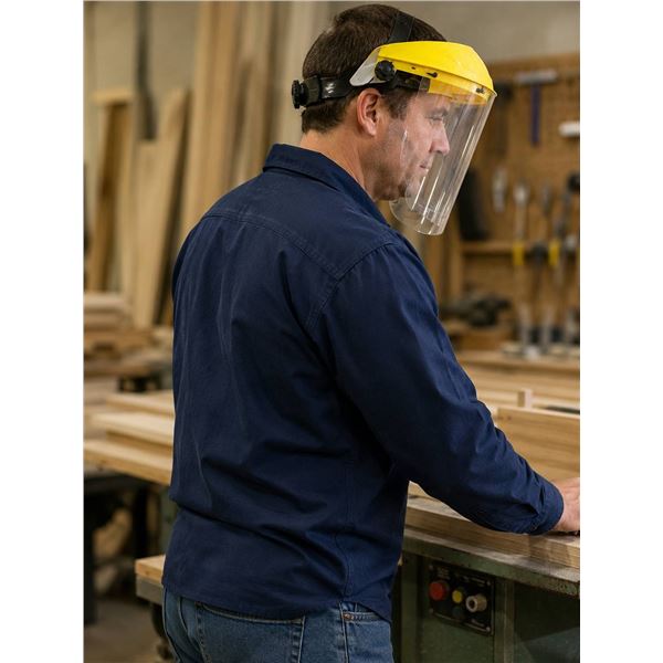 TR Industrial Adjustable Headgear Face Shield