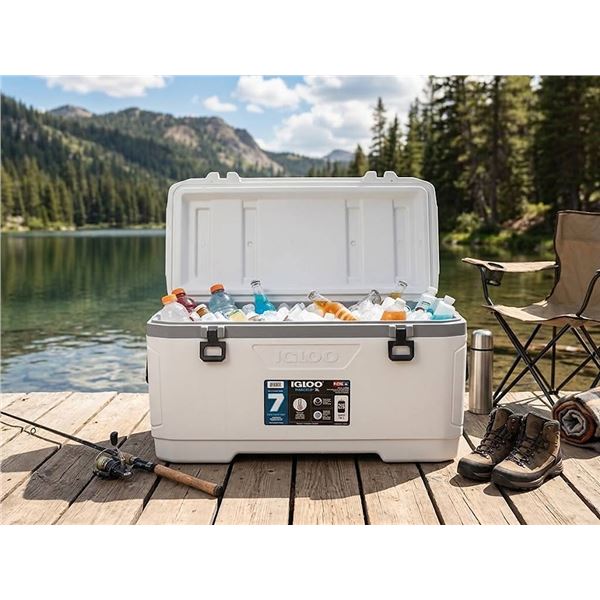 Igloo MaxCold XL Cooler 150 Quart White