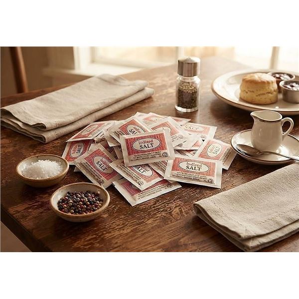 Gordon Choice Iodized Salt 6000 Packets