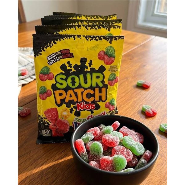Sour Patch Kids Sour Cherry Blasters Candy 12 x 154g