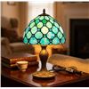 Image 1 : FUNART Tiffany Table Lamp LED Bulb 8x8x15 Inch