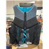 Image 2 : Hyperlite Adult Large Life Jacket Black Blue
