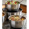 Image 1 : MIU Stainless Steel Mixing Bowls With Lids Set