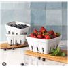Image 1 : Over&back Multipurpose Stoneware Baskets Set