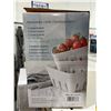 Image 3 : Over&back Multipurpose Stoneware Baskets Set