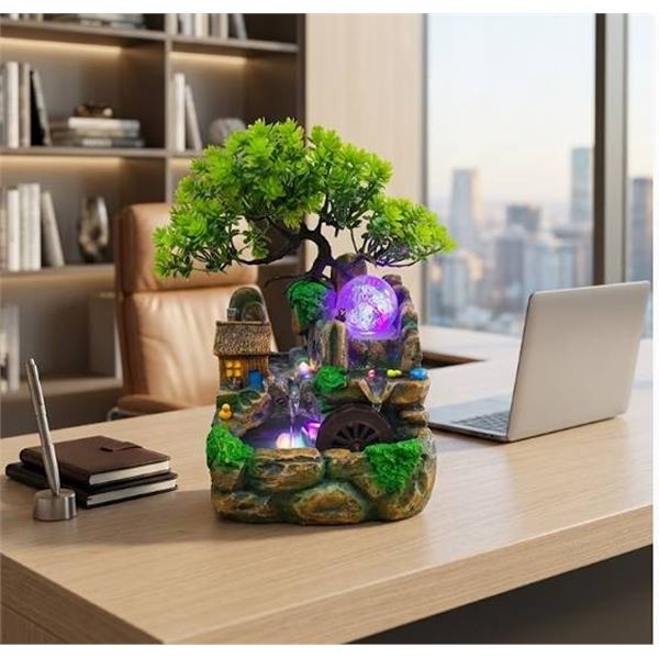 Gkeer Mist Maker with Decorative Fountain