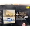 Image 3 : TRENTZ RETINA LED 3" Gimbal Recessed Light 4-Pack