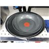 Image 4 : T-fal Nonstick Fry Pan Set, 3 Pieces