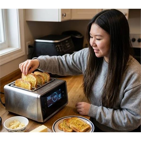 Salton Touchscreen 4-Slice Toaster ET2179