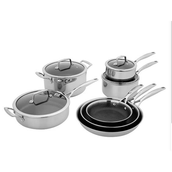 Henckels 11-Piece Stainless Steel Cookware Set
