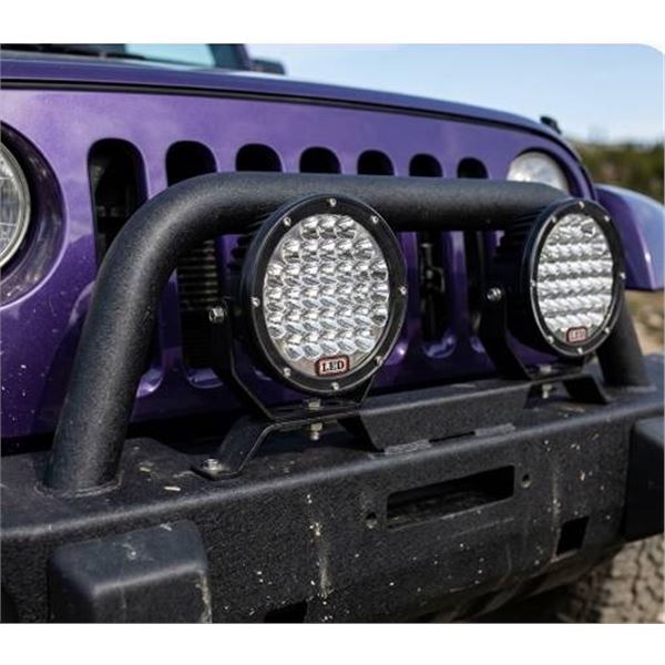 Lot of 2 - HD 9 Inch Round LED Off-road Light