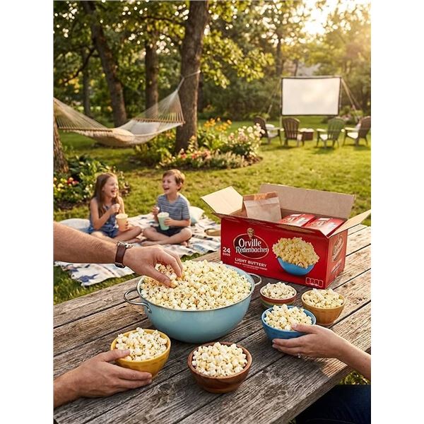 Orville Redenbacher Light Buttery Popcorn, 24 bags
