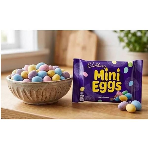 Cadbury Mini Eggs Candy 24 x 33g Bag
