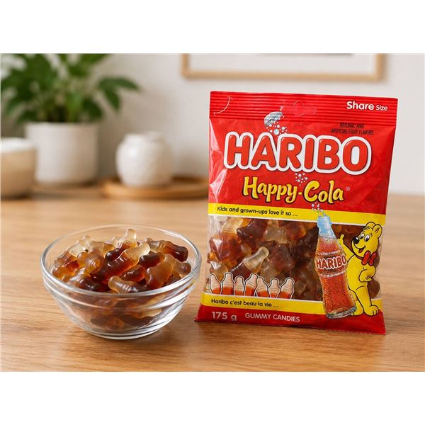 Haribo Happy-Cola Gummy Candies 12 x 175g