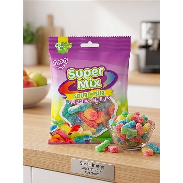 Huer Super Mix Sour Gummies 14 x 100g