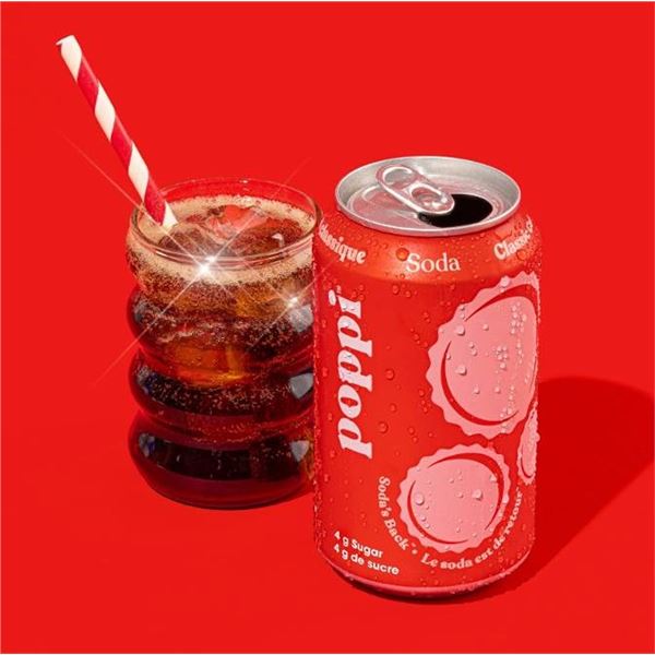 Poppi Classic Cola 12x 355mL Cans
